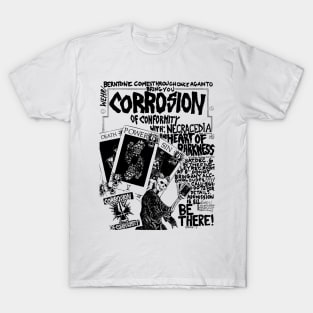 Corrosion of Conformity Punk Flyer T-Shirt